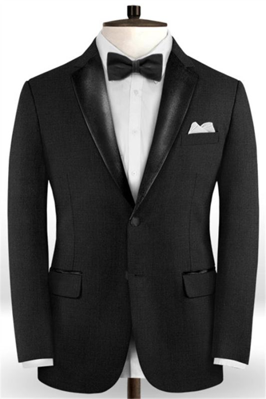 Latest Black Suits for Wedding Tuxedos | Groom Wear Groomsmen Outfit Man Blazers