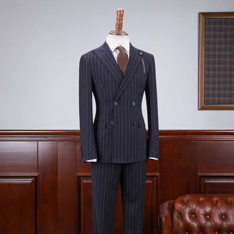 affordable navy suit