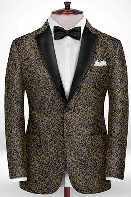 black and gold prom suits | Allaboutsuit
