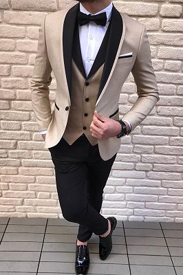 Mens Slim Fit 2 Piece Suit One Button Casual Tuxedo for Prom Wedding  Groomsmen Homecoming US Size Blazer 30/Pants 29 Dark Grey at  Men's  Clothing store