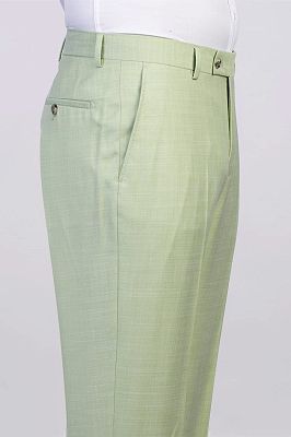 Otis Light Green Notched Lapel Three Pieces Prom Suits_2