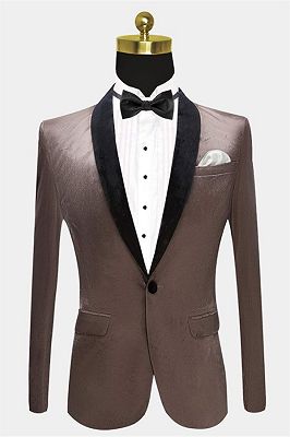 Grey Velvet Blazer Jacket for Prom | Slim Fit Casual Blazer for Men ...